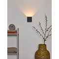 Square wall lamp black gold, white, grey, gold brass or coffee LED 4W