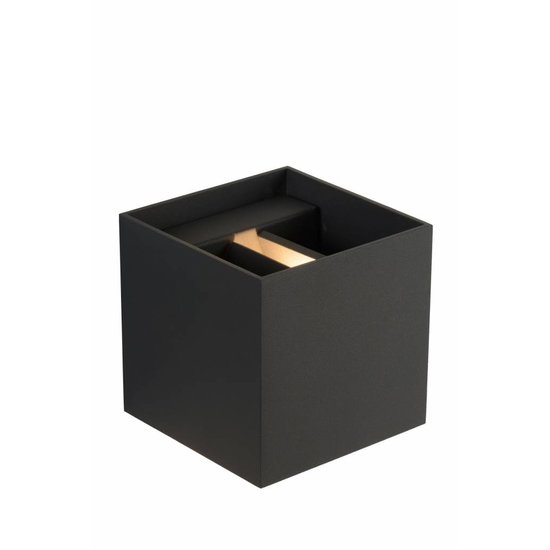 Applique carrée noir doré, blanc, gris, laiton doré ou café LED 4W