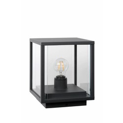 Lampe sur pied d'extérieur en verre E27