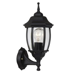 Lantern outdoor lamp black or antique green E27