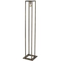 Lampadaire Fantasia Kago, style campagnard, cuivre ancien, douille E27, 160 cm de haut, ampoule non incluse