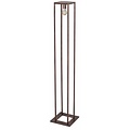 Fantasia Kago floor lamp, country style, aged copper, E27 socket, 160 cm high, bulb not included