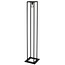 Fantasia Kago vloerlamp, landelijke stijl, oud koper, E27-fitting, 160 cm hoog, lamp niet inbegrepen