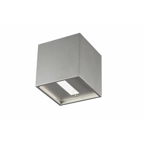 Fantasia NEMO wall light up-down, square 102 x 102 mm aluminium, IP20, G9 LED 2.5W included, sand white
