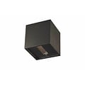 Fantasia Aplique cuadrado Fantasia Nemo, aluminio negro, 102 x 102 x 102 mm, G9 LED 2,5W incluida, IP20