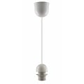 Fantasia Fantasia Nina lámpara colgante blanca, casquillo E27 para pantalla, 132 cm, metal