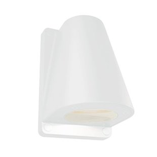 Indigo outdoor wall light black 155mm H GU10 down IP55