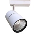 Spot LED sur rail 40W blanc ou noir