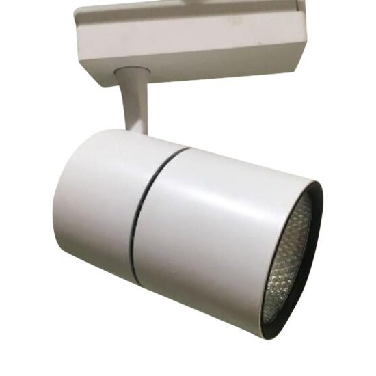 Spot LED sur rail 40W blanc ou noir