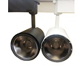 Etalageverlichting railspot 40W wit of zwart