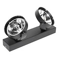 Deckenleuchte Wohnzimmer weiß, schwarz oder silber 295mm B