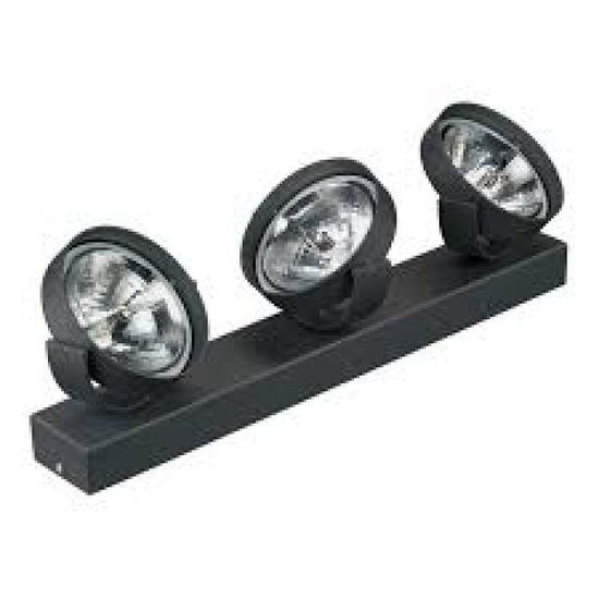 Ceiling light living room white, black or silver 470mm W