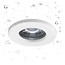 Downlight IP65 redondo transparente 82mm para foco GU10