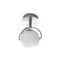 Plafón salón bola en barra 360° 125mm H GU10