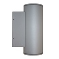 Außenwandleuchte LED up down anthrazit/grau 220 2x12W