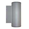 Indigo (Rexel) Aplique Exterior LED Up-Down 2x12W Gris - 1200 Lúmenes 3000K IP54