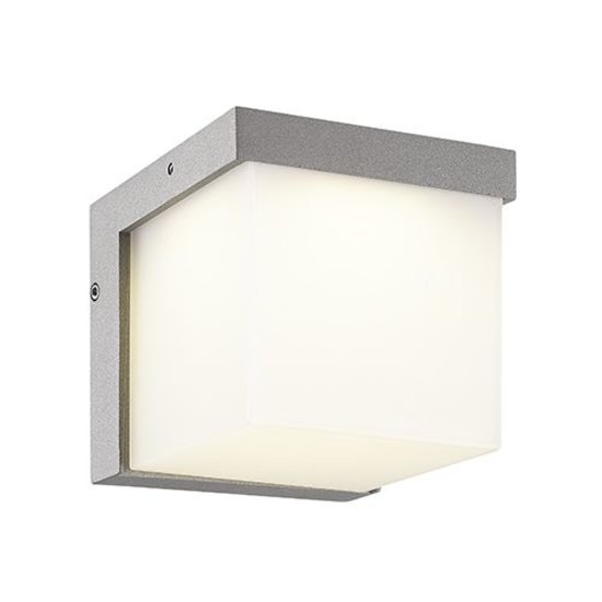 Wall light outdoor LED grey, white or anthracite 117mm high 3,8W