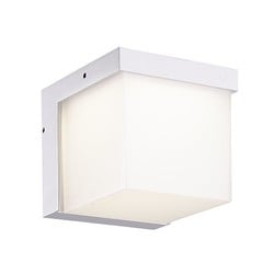 Wall light outdoor LED grey, white or anthracite 117mm high 3,8W