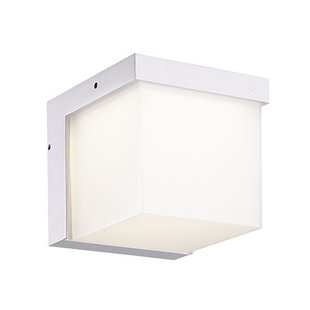 Applique murale exterieure LED carrée 117mm haut 3,8W