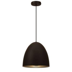 Indigo (Rexel) pendant lamp conic E27 280mm black matt
