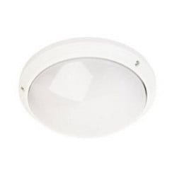 Außendecken- und Wandleuchte weiß rund 270mm E27 IP65