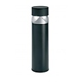 Indigo Turks P baliza LED 400mm alto, Ø112mm, 3W, 300 lúmenes, 3500K, IP66, plata