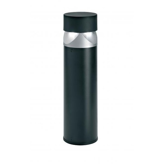 Indigo Turks P LED Pollerleuchte 400mm hoch, Ø112mm, 3W, 300 Lumen, 3500K, IP66, silber