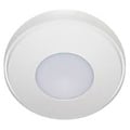Indigo (Rexel) suspension ronde LED 30cm, 33W, 3000 lumens, 3000K, blanc aluminium
