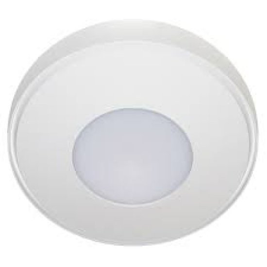 Indigo (Rexel) hanglamp rond LED 30cm diameter, 33W, 3000 lumen, 3000K, wit aluminium