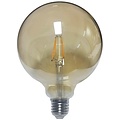 LED lamp E27 rond 6W filament