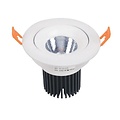 Spot encastré LED 5W ou 7W, diamètre de perçage 55 mm