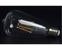 Squirrel cage LED filament dimmable 6W gold colour