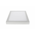 LED-Deckenleuchte dimmbar quadratisch CCT 24W schwarz-weiß