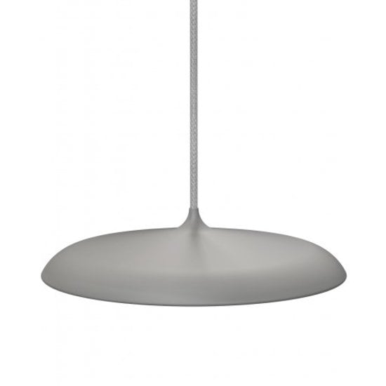 Nordlux Artist 25 suspension LED ronde, argent, dimmable – 250mm Ø, module LED 14W, 1000 lumens, 2700K, IP20