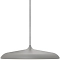 Luminaire suspendu LED rond gris mat, gris argent, noir, blanc ou cuivre 14W 250mm Ø