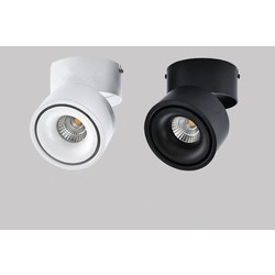 Verstellbarer Strahler LED15 oder 20W weiß oder schwarz