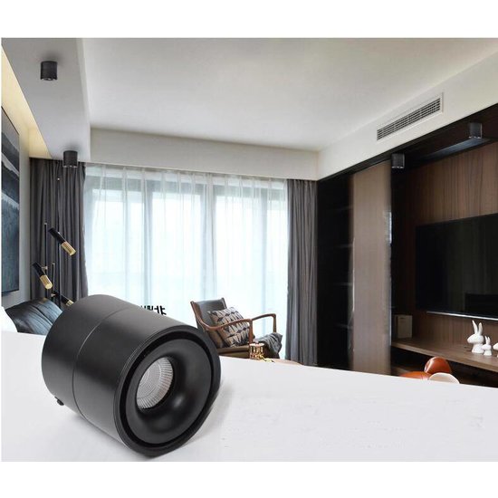 Foco orientable LED 15 o 20W blanco o negro