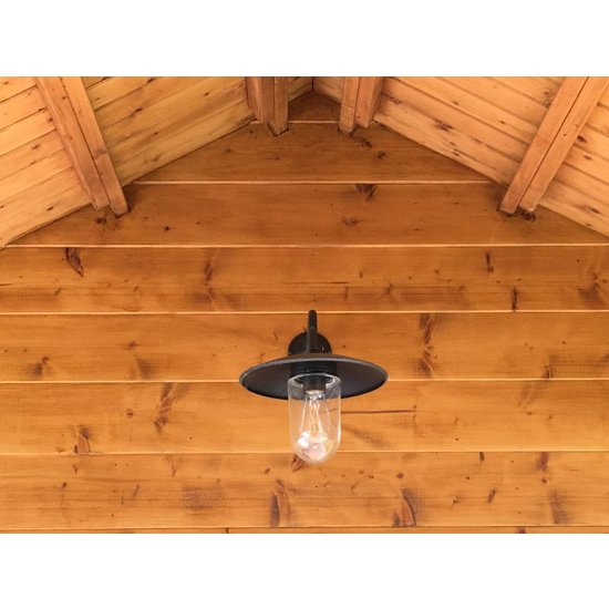 Authentage Outdoor wall lamp rural bronze-chrome-nickel E27 60cm 90°