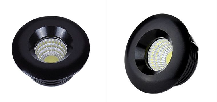 50mm diameter LED 5W or black | Myplanetled