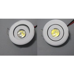 Kastlampje LED 3W kantelbaar