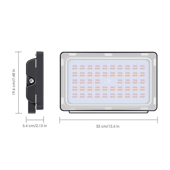LED-Bauleuchte 150 Watt IP65