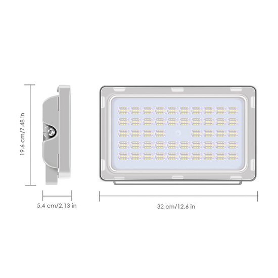 LED-Bauleuchte 150 Watt IP65
