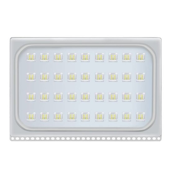 LED-Bauleuchte 200 Watt schwarz oder grau