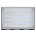 LED-Bauleuchte 200 Watt schwarz oder grau