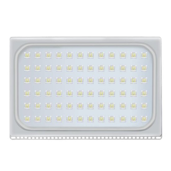 Bauleuchte 500 Watt LED schwarz oder grau