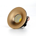 Mini LED spot 32mm saw size/50mm Ø white, gold and black