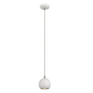 Hanging lamp small ball white, copper or black 89mm Ø