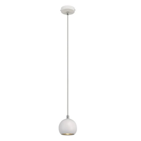 glans moeder kubiek Hanglamp klein bal wit, koper, messing of zwart 89mm Ø | My Planet LED