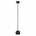 Hanglamp klein bal wit, koper of zwart 89mm Ø