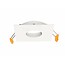 Downlight quadratisch GU10 weiß, grau